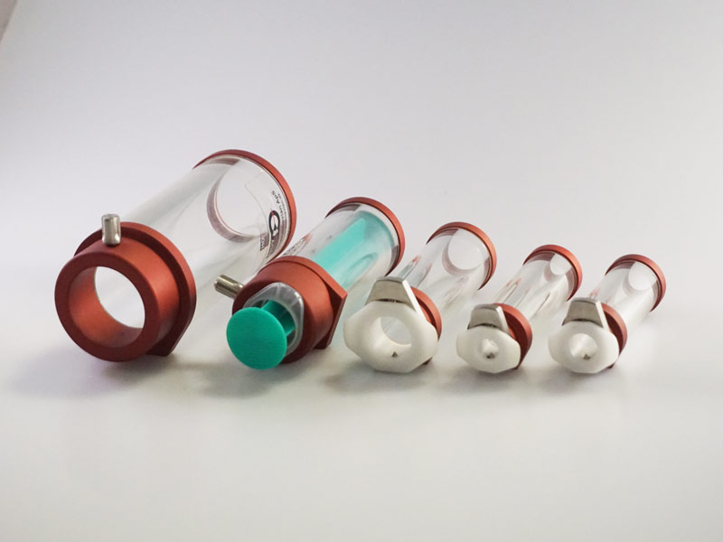 Syringe shield in lead glass from HOY Scandinavian