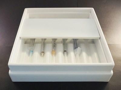 Shielded Syringe Tray