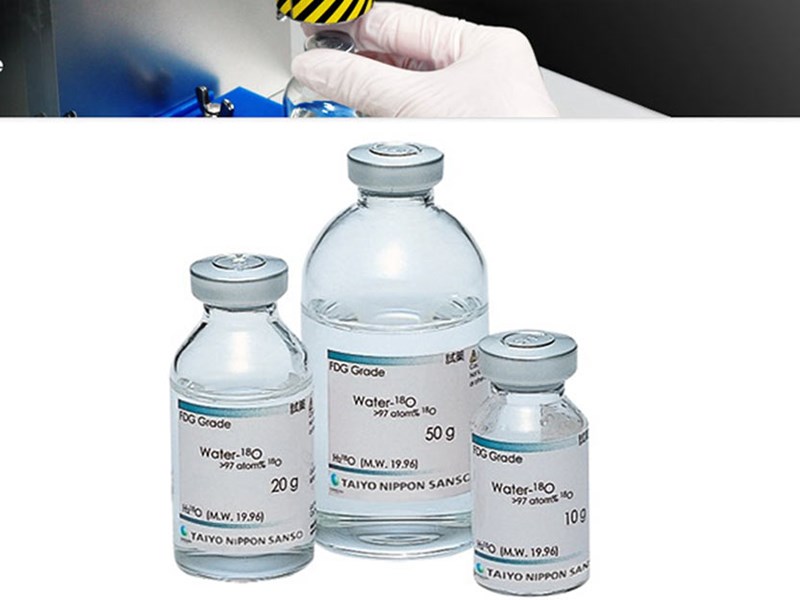 Water-18O for PET cancer diagnosis